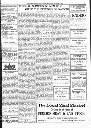 Sidney And Islands Review Fri, September 4, 1914 (Page 5)