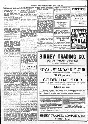 Sidney And Islands Review Fri, May 29, 1914 (Page 8)
