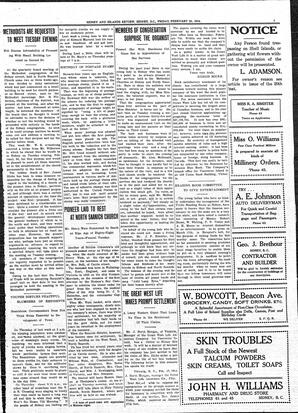Sidney And Islands Review Fri, February 20, 1914 (Page 3)