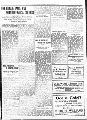 Sidney And Islands Review Fri, February 13, 1914 (Page 3)