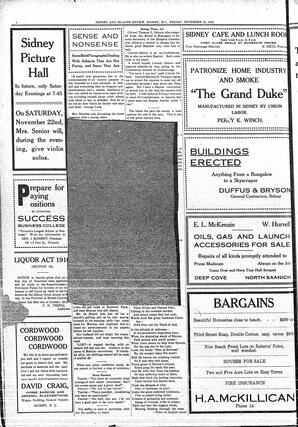 Sidney And Islands Review Fri, November 21, 1913 (Page 2)