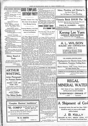 Sidney And Islands Review Fri, November 14, 1913 (Page 6)