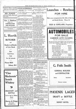 Sidney And Islands Review Fri, November 7, 1913 (Page 6)