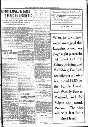 Sidney And Islands Review Fri, November 7, 1913 (Page 3)