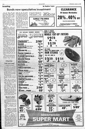 The Sidney Review Wed, August 11, 1982 (Page 20)