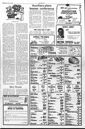 The Sidney Review Wed, June 23, 1982 (Page 11)