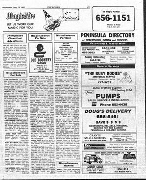 The Sidney Review Wed, May 19, 1982 (Page 21)