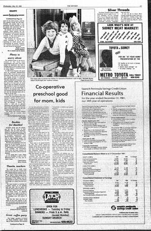 The Sidney Review Wed, May 19, 1982 (Page 5)