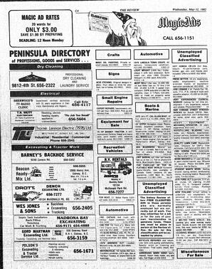 The Sidney Review Wed, May 12, 1982 (Page 22)