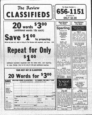 The Sidney Review Wed, April 28, 1982 (Page 19)