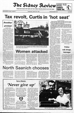 The Sidney Review Wed, January 20, 1982 (Page 1)