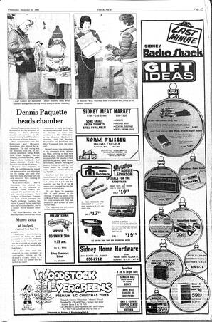 The Sidney Review Wed, December 16, 1981 (Page 5)