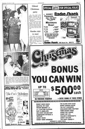 The Sidney Review Wed, December 9, 1981 (Page 7)