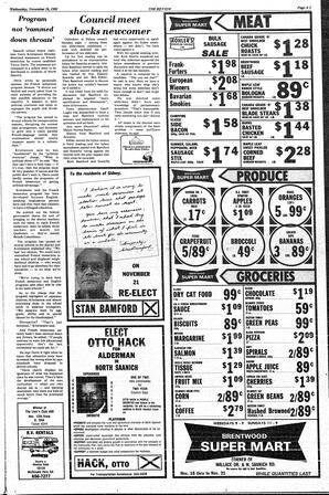The Sidney Review Wed, November 18, 1981 (Page 3)