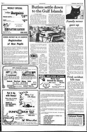 The Sidney Review Wed, August 19, 1981 (Page 6)