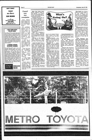 The Sidney Review Wed, June 10, 1981 (Page 24)