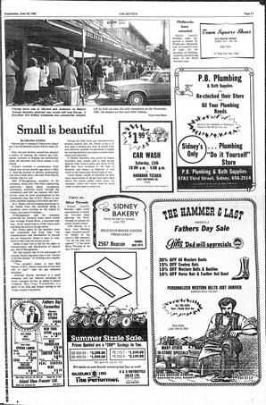 The Sidney Review Wed, June 10, 1981 (Page 13)