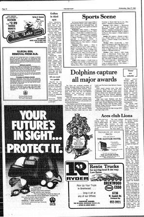 The Sidney Review Wed, May 27, 1981 (Page 16)