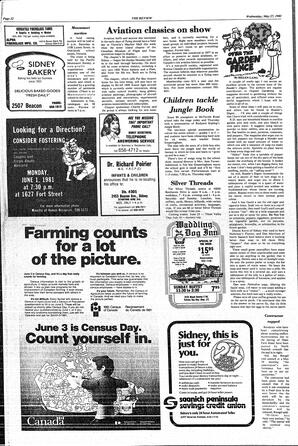 The Sidney Review Wed, May 27, 1981 (Page 12)