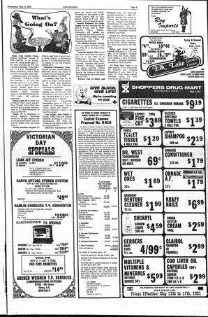 The Sidney Review Wed, May 13, 1981 (Page 9)