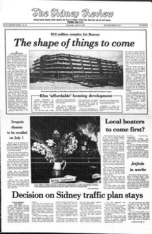 The Sidney Review Wed, April 22, 1981 (Page 1)