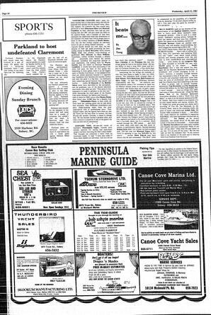 The Sidney Review Wed, April 15, 1981 (Page 14)