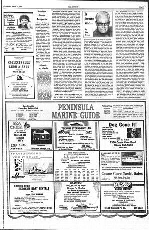 The Sidney Review Wed, March 18, 1981 (Page 9)