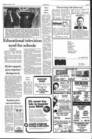 The Sidney Review Wed, March 11, 1981 (Page 17)