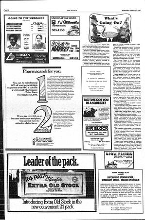 The Sidney Review Wed, March 11, 1981 (Page 14)