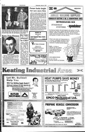 The Sidney Review Wed, March 4, 1981 (Page 18)