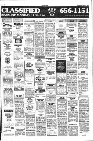 The Sidney Review Wed, March 4, 1981 (Page 16)