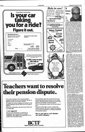 The Sidney Review Wed, February 25, 1981 (Page 10)