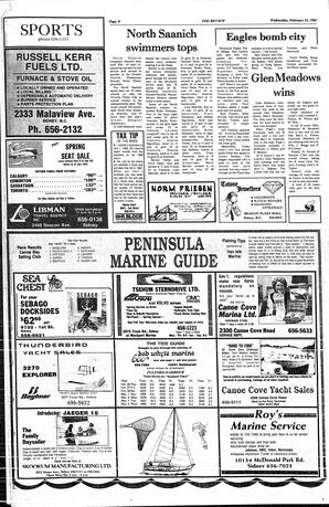 The Sidney Review Wed, February 25, 1981 (Page 8)