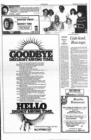 The Sidney Review Wed, November 5, 1980 (Page 12)