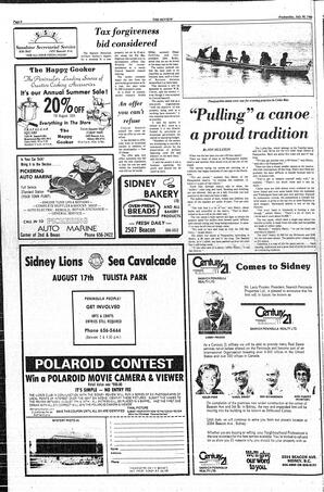 The Sidney Review Wed, July 30, 1980 (Page 6)