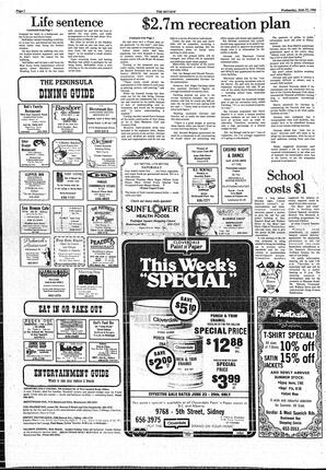 The Sidney Review Wed, June 25, 1980 (Page 2)