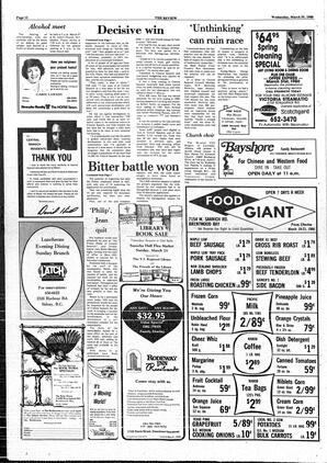 The Sidney Review Wed, March 19, 1980 (Page 12)