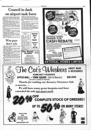 The Sidney Review Wed, January 30, 1980 (Page 7)