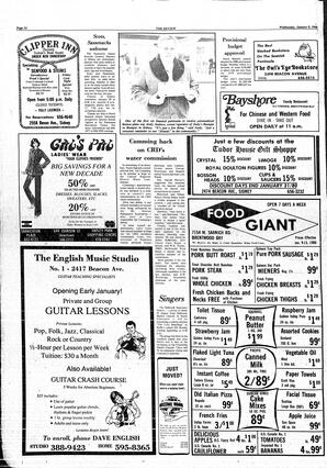 The Sidney Review Wed, January 9, 1980 (Page 14)