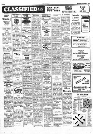 The Sidney Review Wed, November 21, 1979 (Page 14)