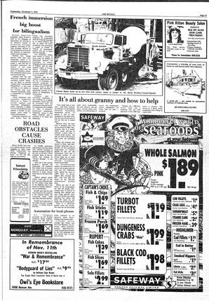 The Sidney Review Wed, November 7, 1979 (Page 15)