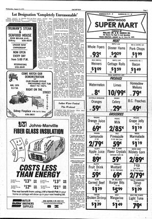 The Sidney Review Wed, August 15, 1979 (Page 3)