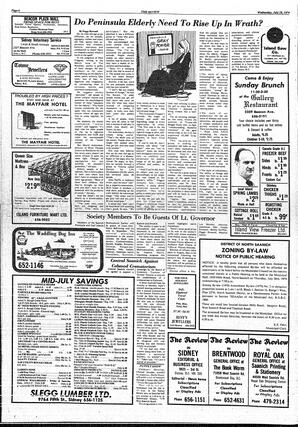 The Sidney Review Wed, July 18, 1979 (Page 6)