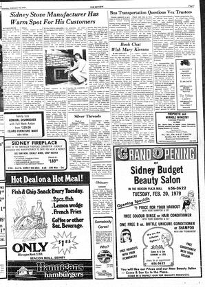 The Sidney Review Wed, February 14, 1979 (Page 9)