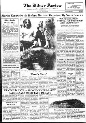 The Sidney Review Wed, January 24, 1979 (Page 1)