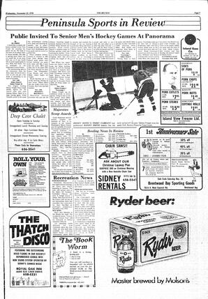The Sidney Review Wed, November 22, 1978 (Page 9)