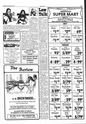 The Sidney Review Wed, November 15, 1978 (Page 3)