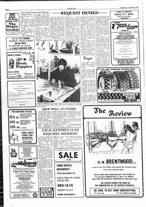 The Sidney Review Wed, November 8, 1978 (Page 6)