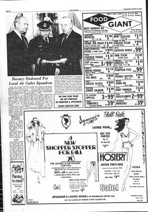 The Sidney Review Wed, October 25, 1978 (Page 18)