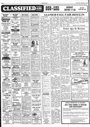 The Sidney Review Wed, September 6, 1978 (Page 8)